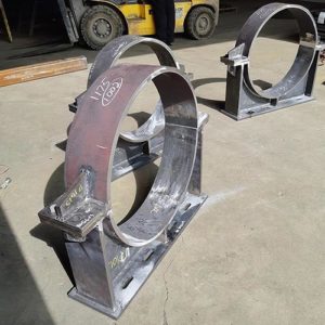 industrial pipe supports steel